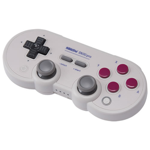 8BitDo SN30 PRO GAMEPADの画像です。