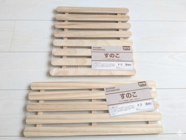 セリアの「すのこ」の画像です。